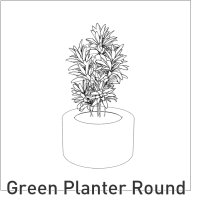 Collectie » Tough Wrap  » Green Planter round